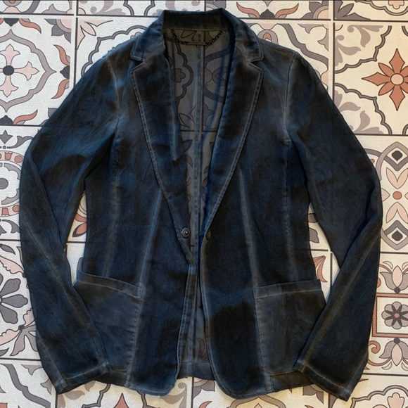 Elie Tahari Abby jacket Grey Fade Sheer Blazer XS - Picture 2 of 16